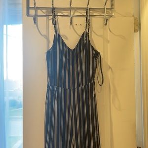 Black and white jumpsuit